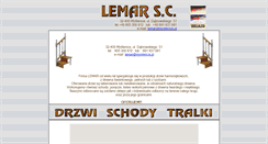 Desktop Screenshot of lemar.myslenice.pl