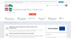 Desktop Screenshot of praca.myslenice.pl