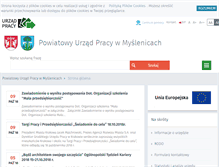 Tablet Screenshot of praca.myslenice.pl