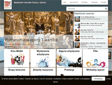 Tablet Screenshot of mokis.myslenice.pl